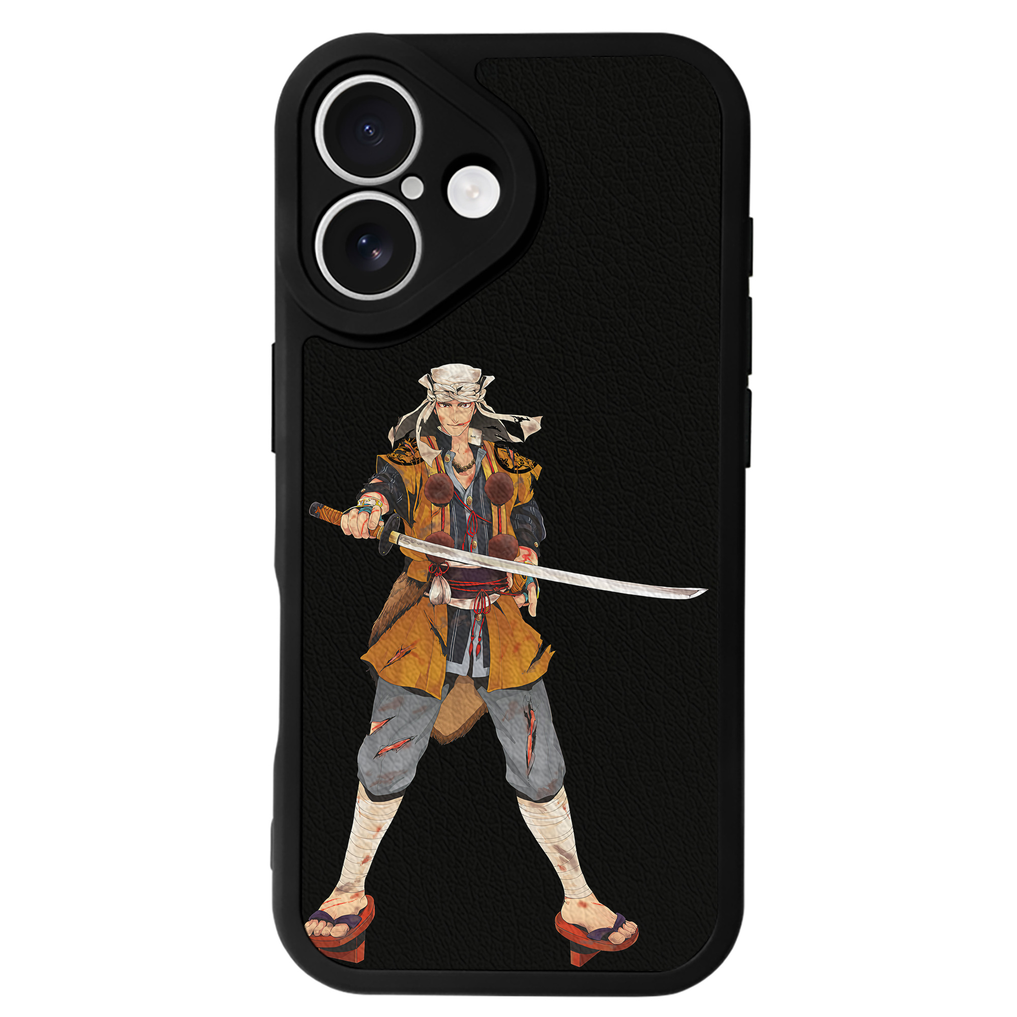 （画像用） 刀剣乱舞 Touken Ranbu 【iPhone 16シリーズ対応】シリコンスマホケース（レザー調） 材質：シリコン